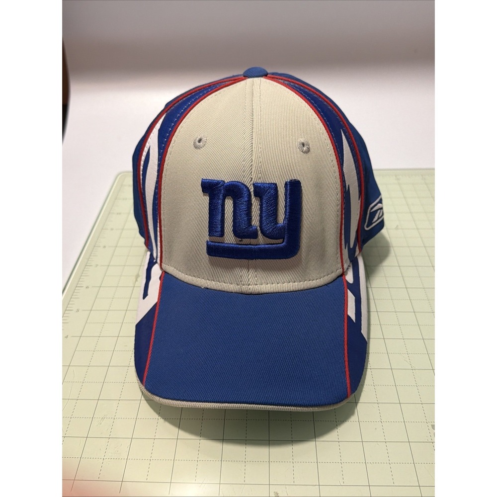 Reebok NFL New York‎ Giants Football Logo Hat Cap Size L/XL
